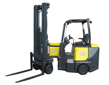 Articulated forklift trucks