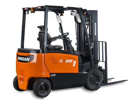 Counterbalance forklift trucks