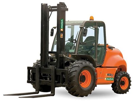 Rough terrain forklift trucks