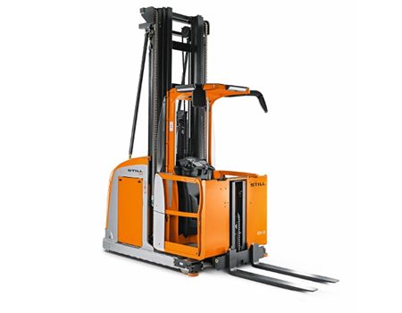 Narrow aisle forklift trucks