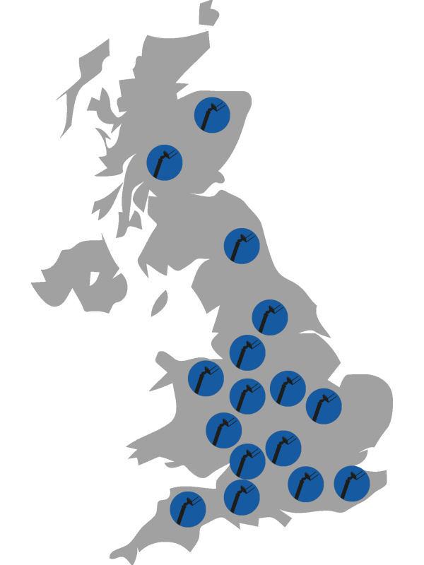 UK coverage map